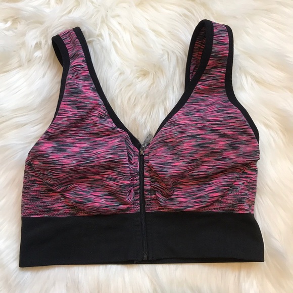 Fit Active Mommy Front Zip Sports Bra - Picture 3 of 4